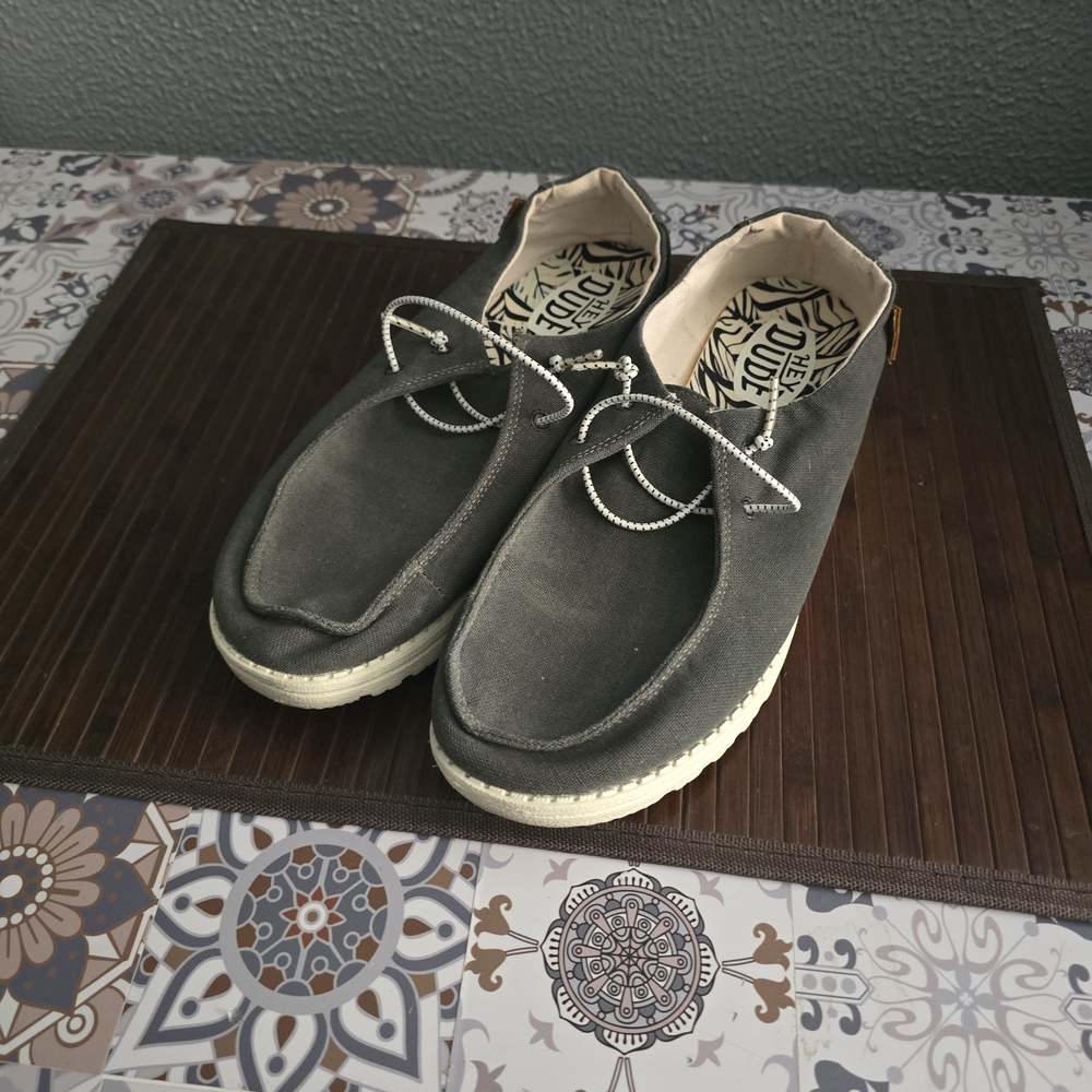 Womans Heydude Casual Shoes - Dark Grey
